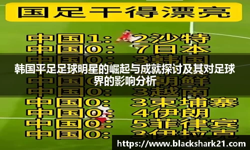 韩国平足足球明星的崛起与成就探讨及其对足球界的影响分析